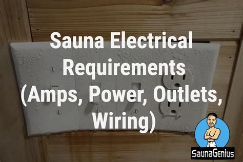 sauna electrical wiring requirements